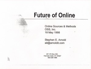 Online Future