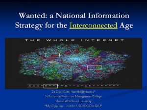 National Information Strategy Briefing