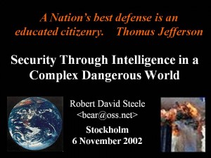 Secuirty Through Intelligence (Stockholm)