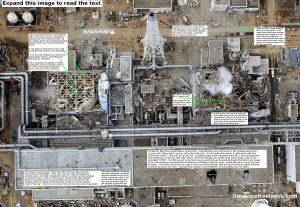 Fukushima from Above with Text by Jim Stone -- Click on Image to Enlarge