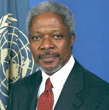 Kofi Annan: "Transparency is a powerful tool"