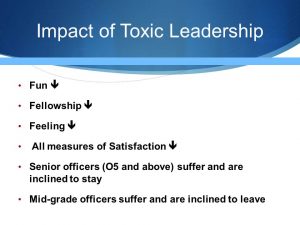 Slide8 Impact of Toxic Leadership
