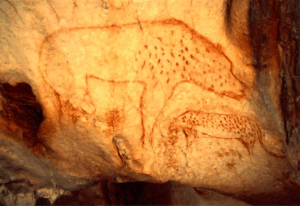king cave painting