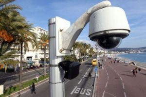 Nice surveillance. Photo by Valery Hache. AFP -- French "anti" terrorist branch (SDAT) orders destruction of all videos...